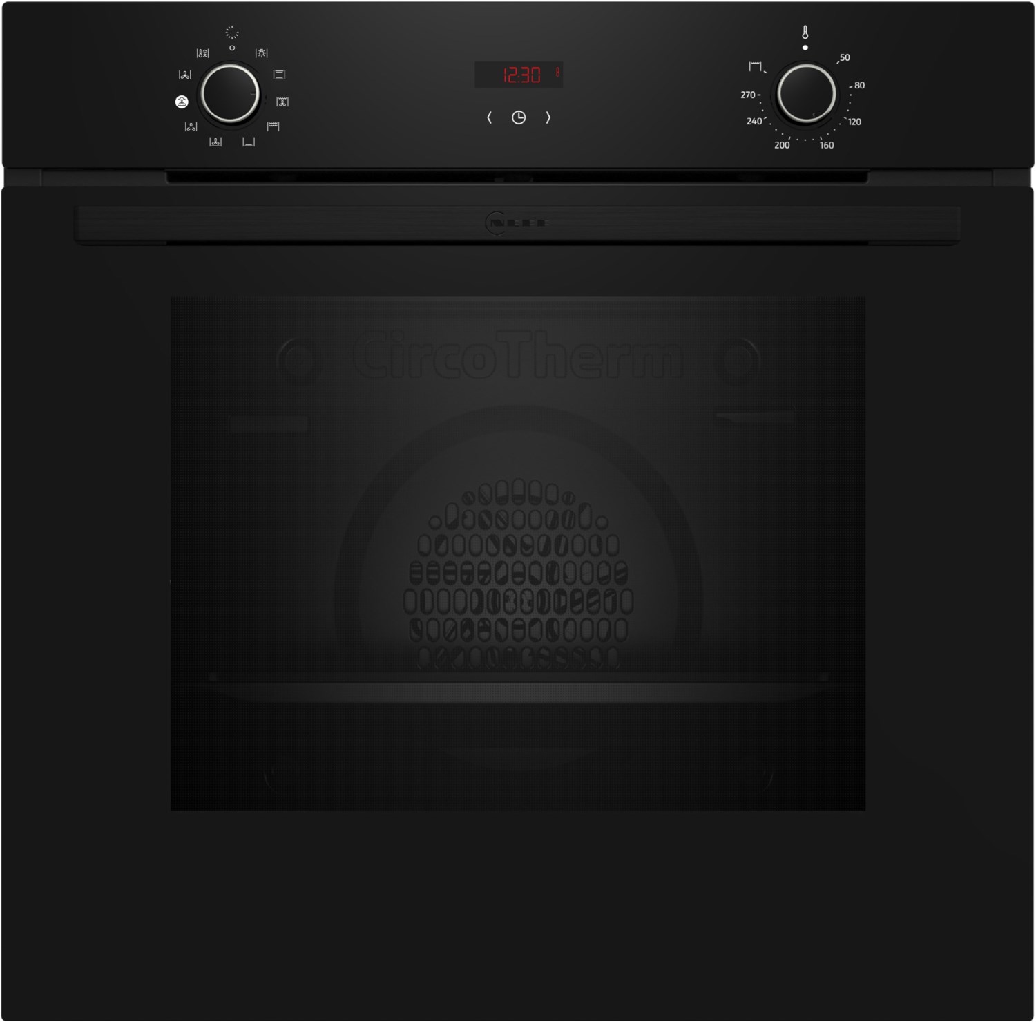 Image of B1CVD0AK3 Backofen mit Dampfunterstützung schwarz