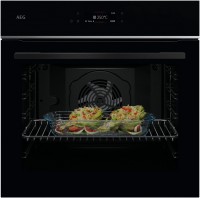 TE7AB63FSB Einbaubackofen schwarz, 72 l, Pizza-Stufe, Dörren, schnelles Vorheizen, Heißluftgrill, Hefeteig-Gärstufe, Brotback-Stufe, 59,4 cm breit, A+