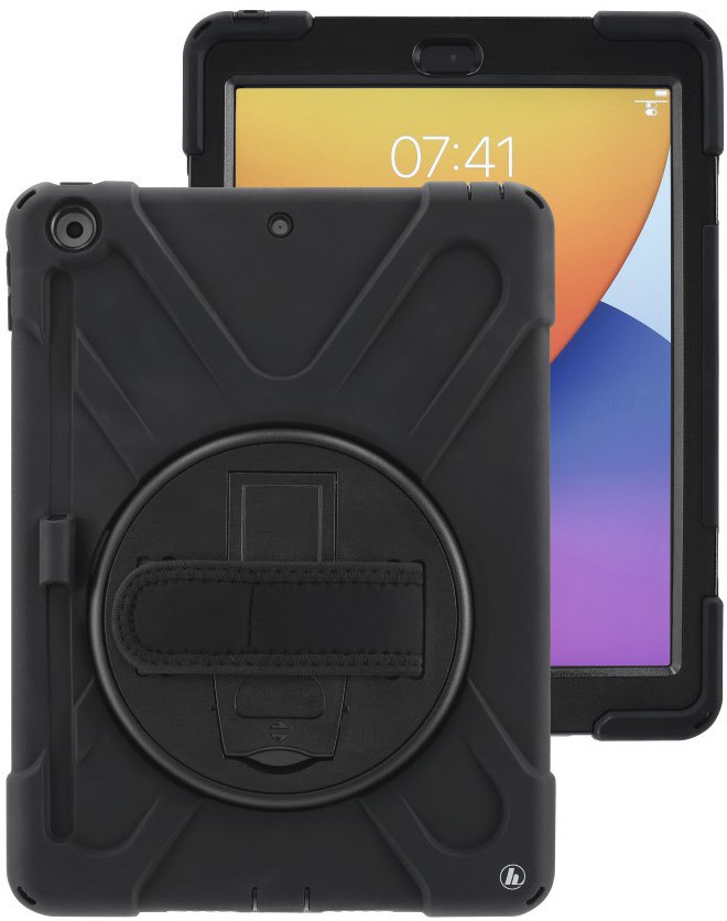 Tablet-Case Rugged Style für iPad 10.2" (2019/2020) schwarz
