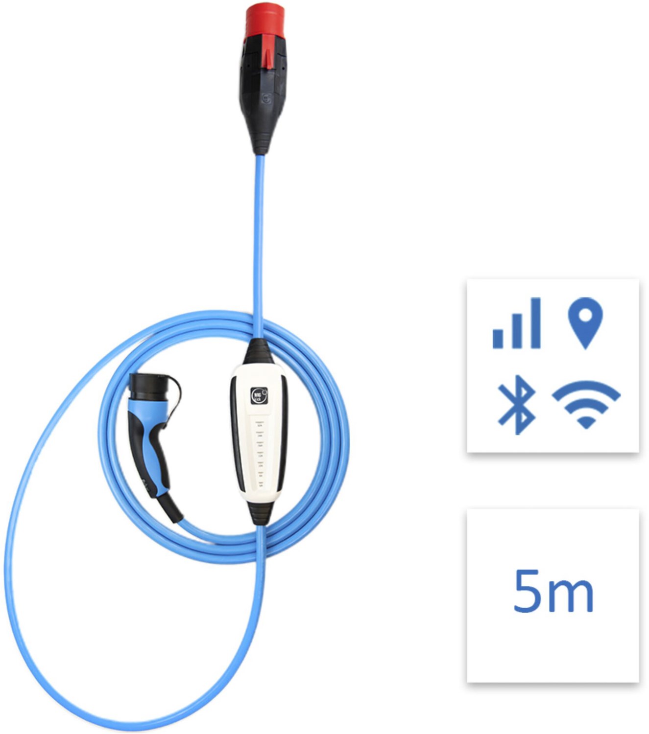 Standard WLAN GSM/GPS/SIM 32A(7,5m) Ladestation/Wallbox