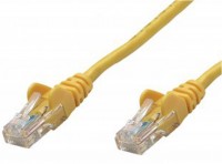 Patchkabel RJ45 S/FTP Cat6 LSOH gelb (0,25m)
