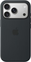 Silikon Case mit MagSafe für iPhone 17 Pro schwarz