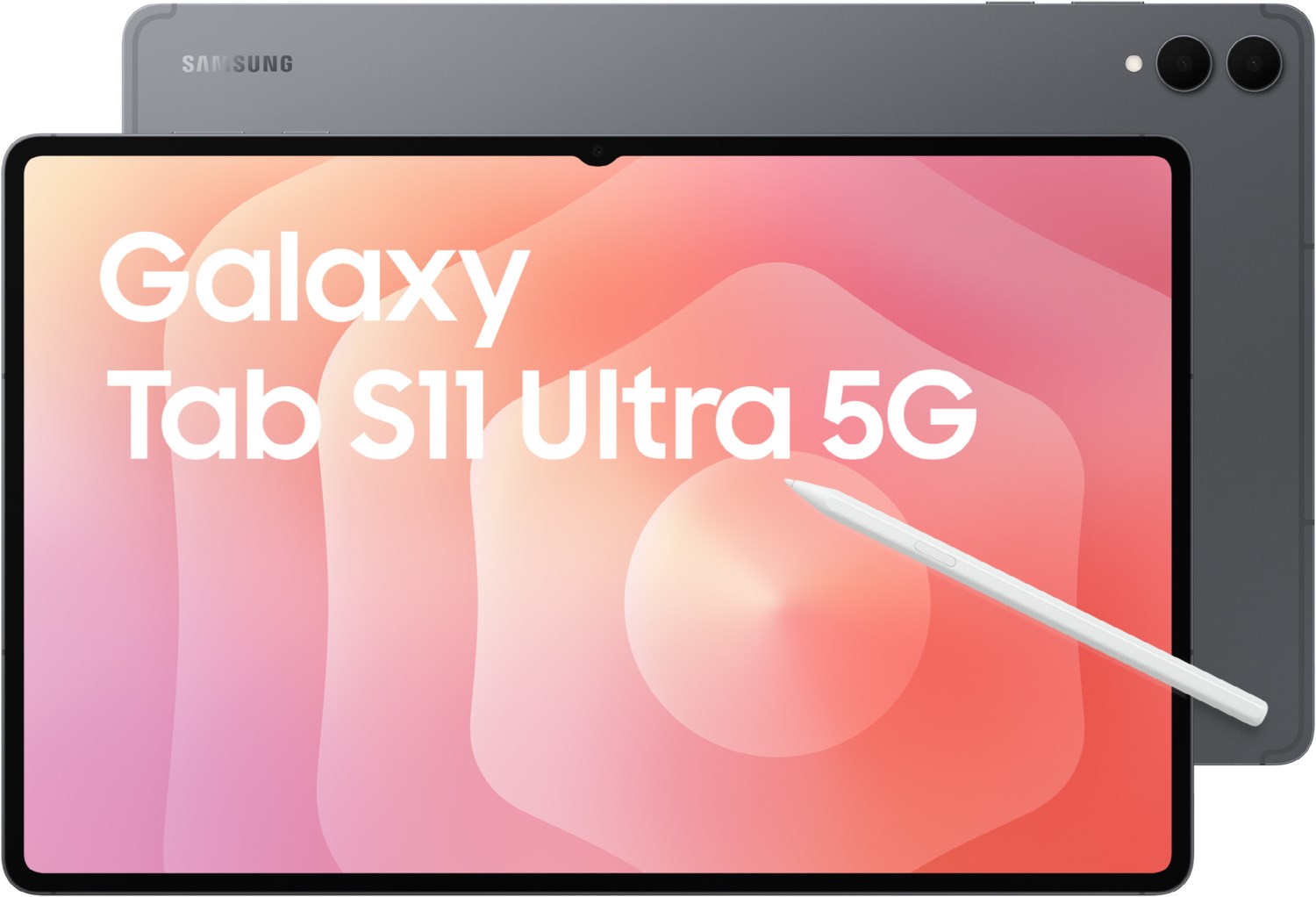 Galaxy Tab S11 Ultra (512GB) 5G Tablet grau, 14,6 Zoll Display, Octa Core, Android, 13 MP Kamera, inkl. Zubehör: Touchpen
