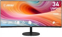 PRO MP341CQDE E12 86 cm (34") Monitor schwarz, Ultrawide (3440x1440), 1 ms Reaktionszeit, gebogen, Gaming geeignet