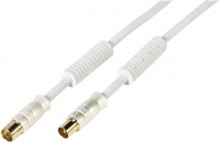 7/110 15 N Antennenkabel 1,5m weiß