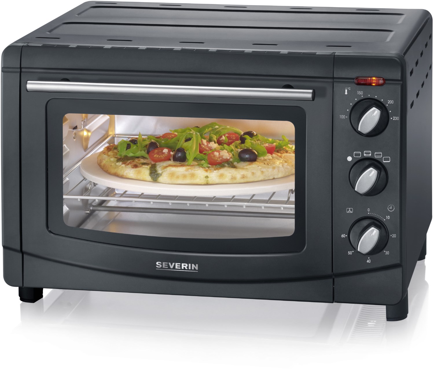 TO 2056 Mini-Backofen schwarz