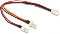 Molex 3pin Bu. > 2x Mol. 3pin St.