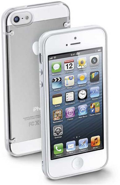 Bumper Plus für iPhone 5 Schutz-/Design-Covers weiß