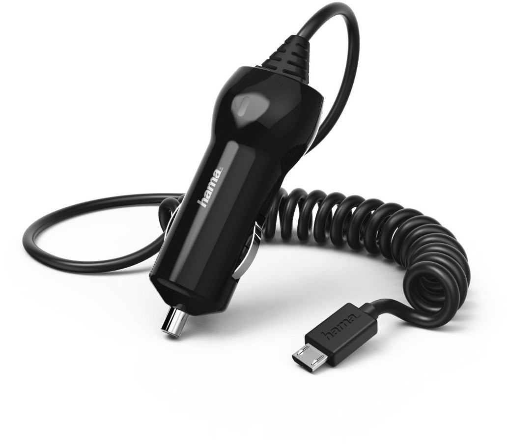 Kfz-Ladegerät Micro-USB (2,4A) schwarz
