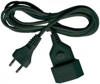 Schuko-Verlängerungskabel (5m) schwarz