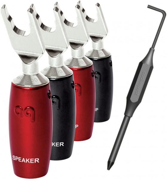 1000 Spaten (6er Set) Kabelschuhe silber