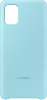 Silicone Cover für Galaxy A51 blau