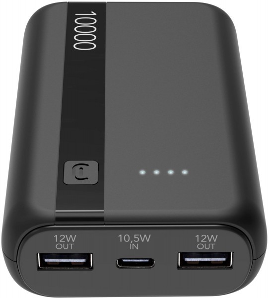 Powerbank (10.000mAh) Powerbank schwarz