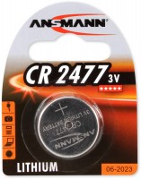 CR 2477 1er Blister Knopfzelle silber
