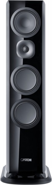 Vento 91 /Stück Stand-Lautsprecher hochglanz schwarz