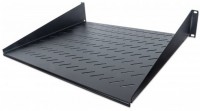 Fachboden 2HE (483x400 mm) schwarz
