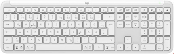Signature Slim K950 (DE) Bluetooth Tastatur grauweiß