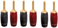 500 Bananenstecker (6er Set) gold