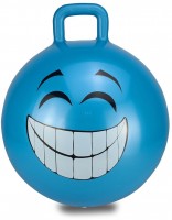 Hüpfball Smile (45cm) blau