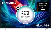 MRE115MR95F 290 cm (115") Micro RGB Vision AI Smart TV carbonsilber, 4K Ultra HD, LCD, 120 Hz, Sprachsteuerung