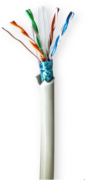 CCBG8526GY100 Netzwerkkabel (100m) Rolle, Cat.6 F/UTP grau