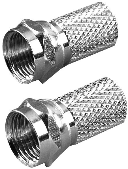 STD F 72 R-N F-Stecker mit Dichtung