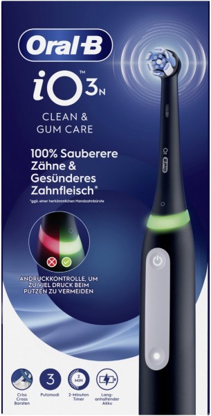 iO Series 3n Elektrische Zahnbürste mattschwarz
