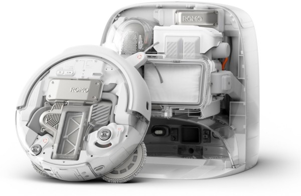 Romo P Saugroboter transparent