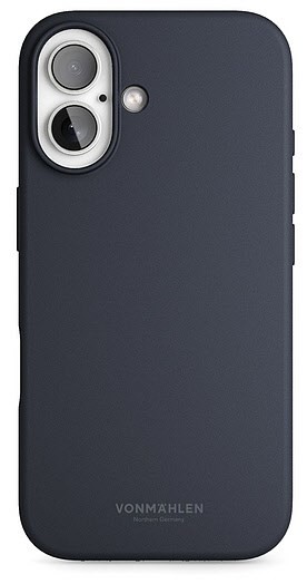 Soft Silicone Case für iPhone 16 navy