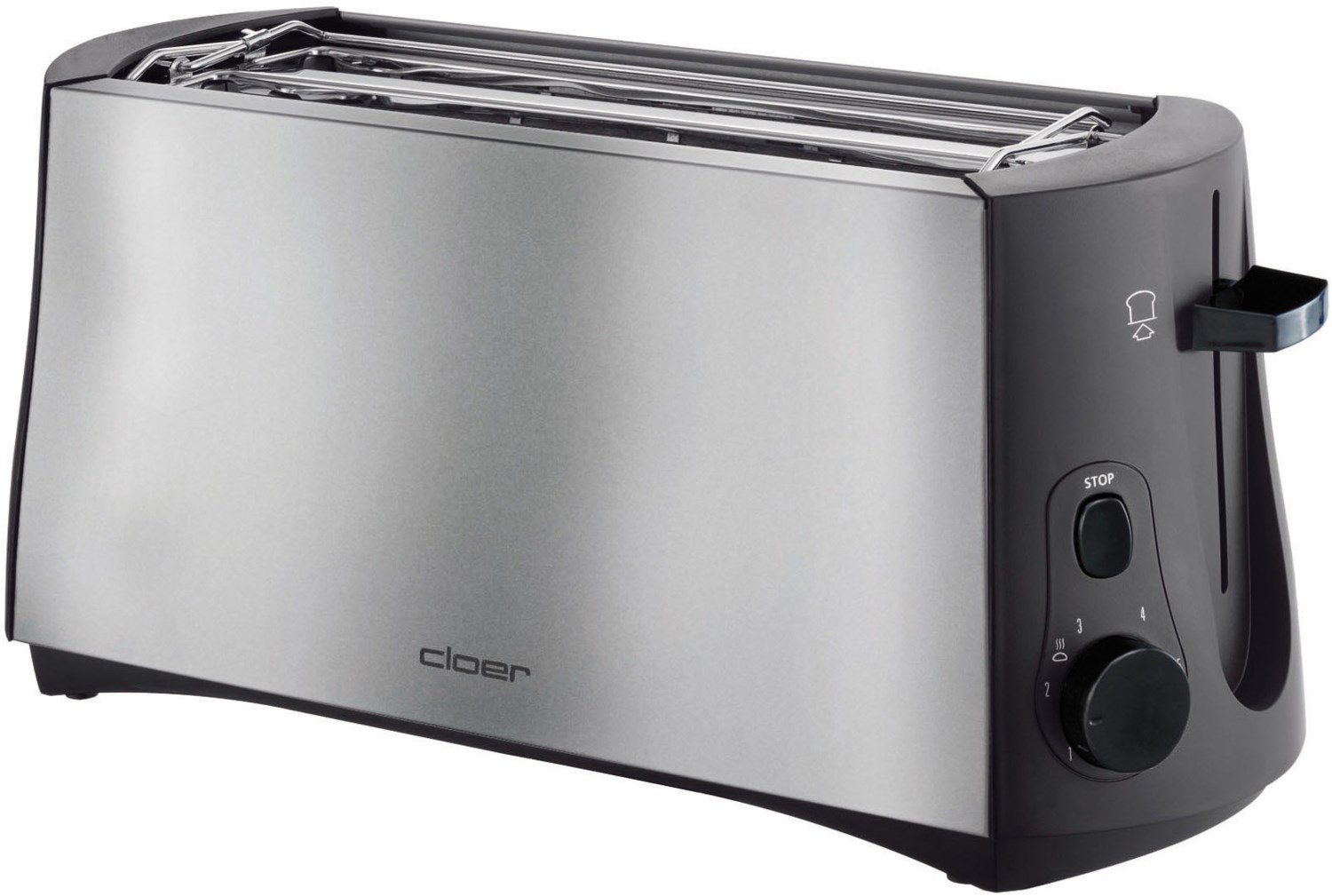 Image of 3719 Toaster edelstahl/schwarz