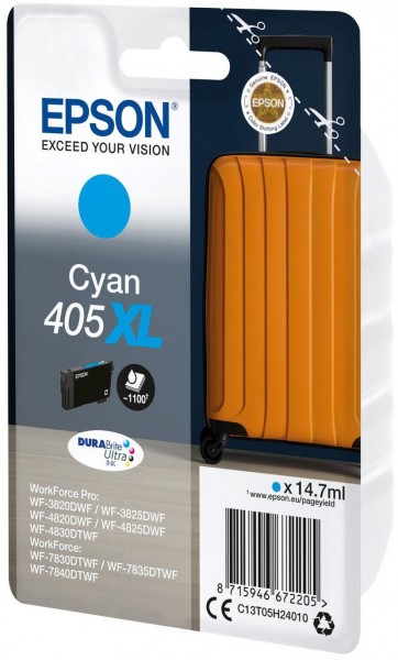 405XL DURABrite Ultra Tintenpatrone cyan