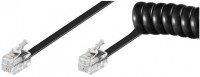 T 831 4,0m Modular-Kabel schwarz