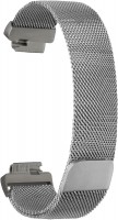 Armband Mesh für Fitbit Inspire silber