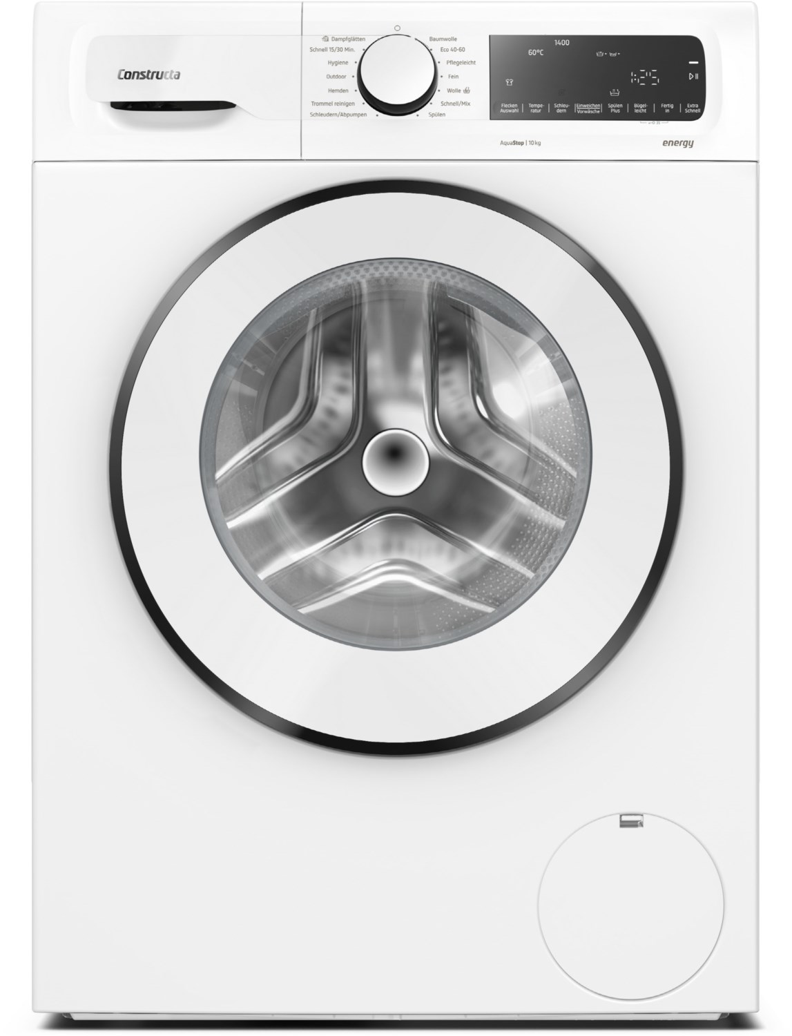 Image of CGG254Z00 Stand-Waschmaschine-Frontlader weiss, 10 kg, 1400 U/min, 71 dBA