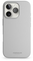 Soft Silicone Case für iPhone 16 Pro Max light gray