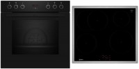 EX4IB0 Herdset mit Induktionskochfeld bestehend aus E1CCD2AK4 + M56SBF1L0 schwarz