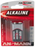 Alkaline Red Batterie schwarz