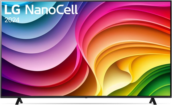 75NANO82T6B 189 cm (75") LCD-TV mit LED-Technik, 4K Ultra HD, Smart-TV, HDR-Wiedergabe, DVB-T2/DVB-C/DVB-S2, NanoCell, Sprachsteuerung