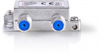 SSPL210ME Satelliten-F-Splitter silber