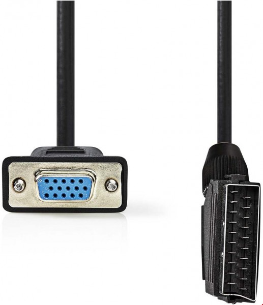 CVGL31550BK20 Scart-Adapter (2m) Stecker > D-Sub Buchse (VGA) schwarz