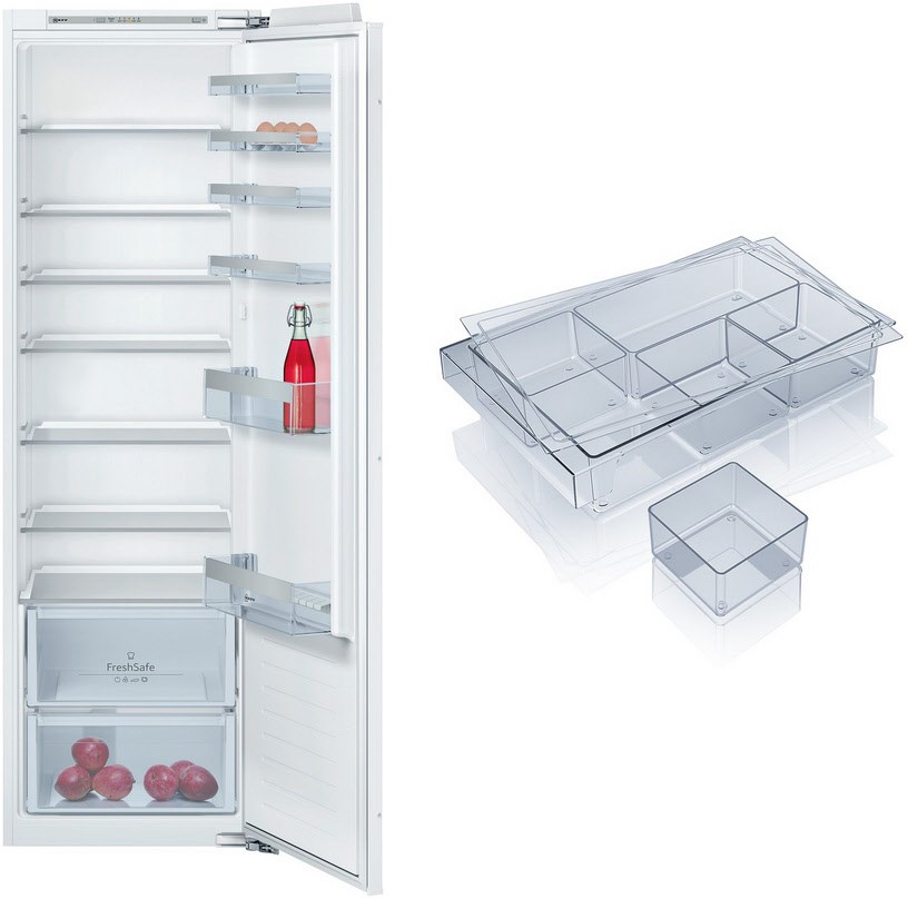 KMK178F Einbau-Kühlschrank bestehend aus KI1812FF0 + KS1870Z0 weiß / F