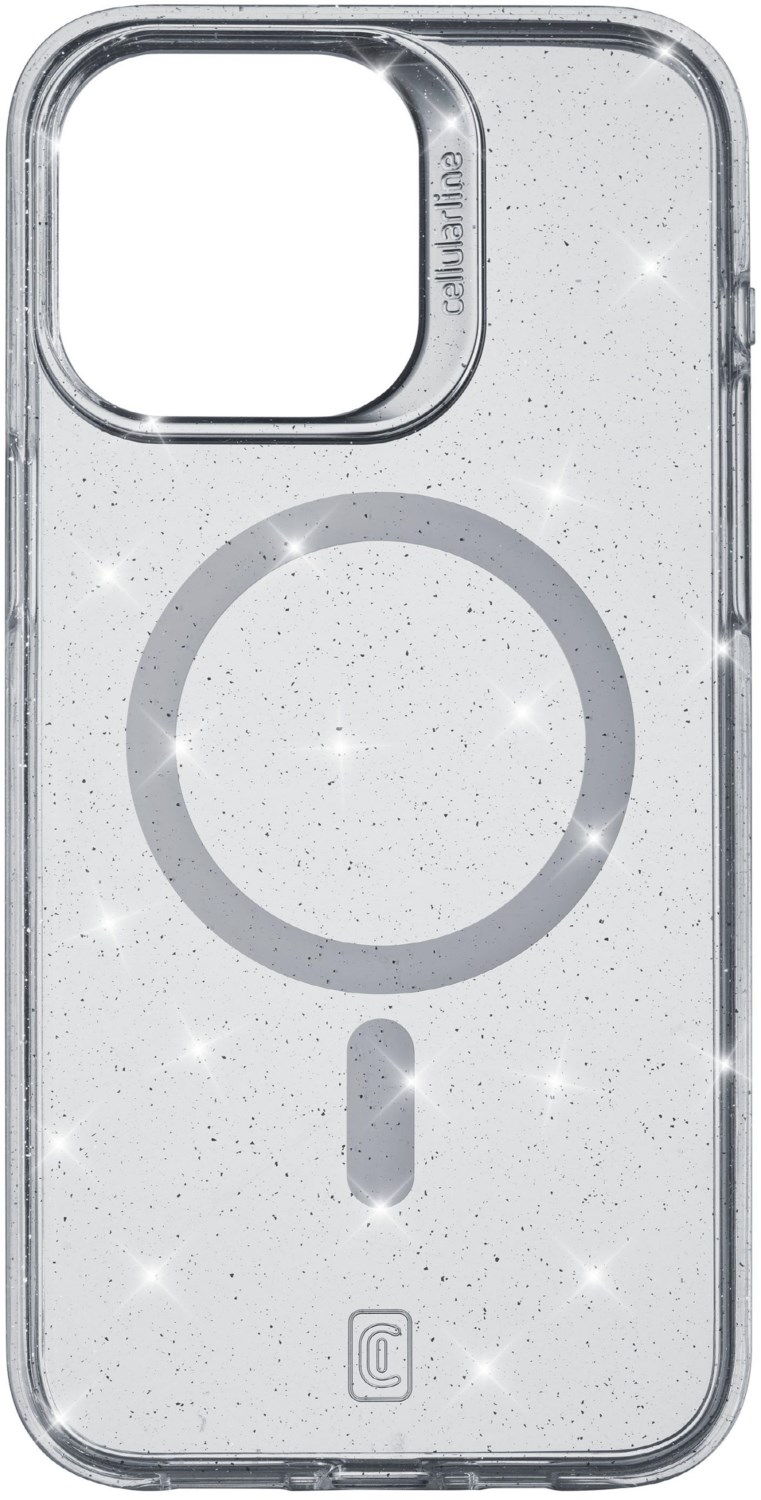 Sparkle Mag Cover für iPhone 15 Pro transparent