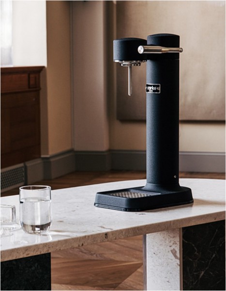 Aarke Carbonator III Trinkwasser-Sprudler AAC3-BLACK schwarz