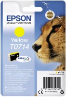 Singlepack T0714 DURABrite Ultra Tintenpatrone gelb