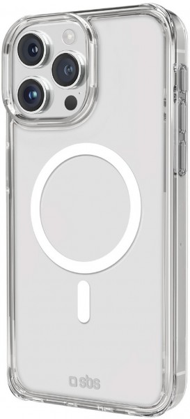 Light Mag Cover für iPhone 15 Pro Max transparent
