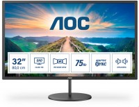 Value-Line V4 Q32V4 80 cm (32") TFT-Monitor mit LED-Technik schwarz, Widescreen QHD (2560x1440), 4 ms Reaktionszeit