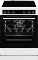 CCB6206ABW Elektroherd mit Glaskeramikfeld weiß, 73 l, Heißluftgrill, 59,6 cm breit, A