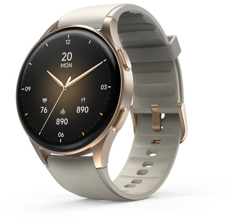 8900 (1.3") Smartwatch gold/beige