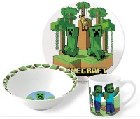 Minecraft Creeper Frühstücksset