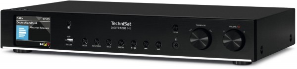 DigitRadio 143 (V3) Digitalradio-Empfangsteil mit Bluetooth schwarz